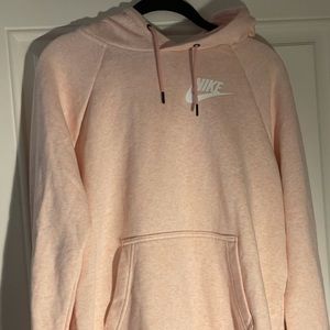 Nike Pink Hoodie Sweatshirt